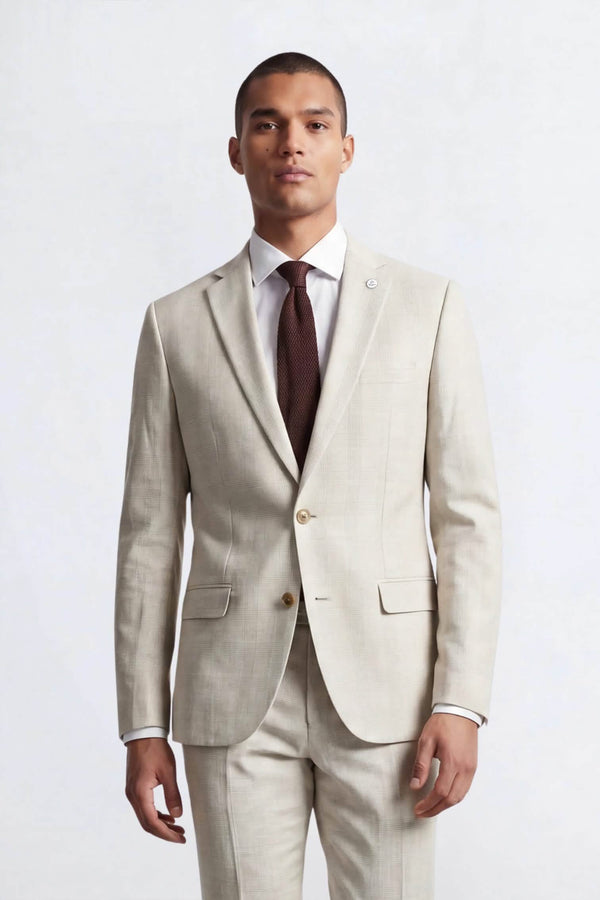 Beckford Slim Fit Check Suit Jacket