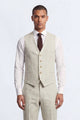 Beckford Slim Fit Check Waistcoat