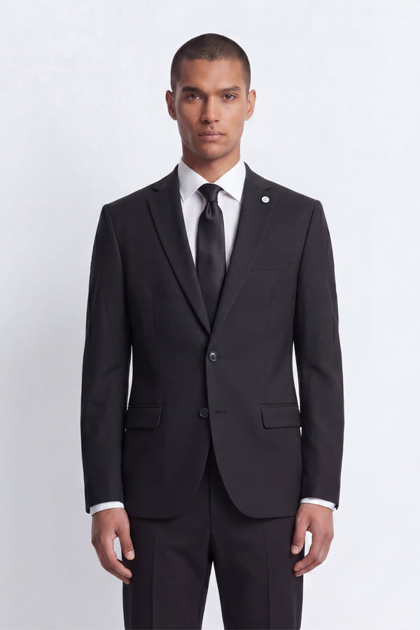Orwell Slim Fit Black Suit Jacket