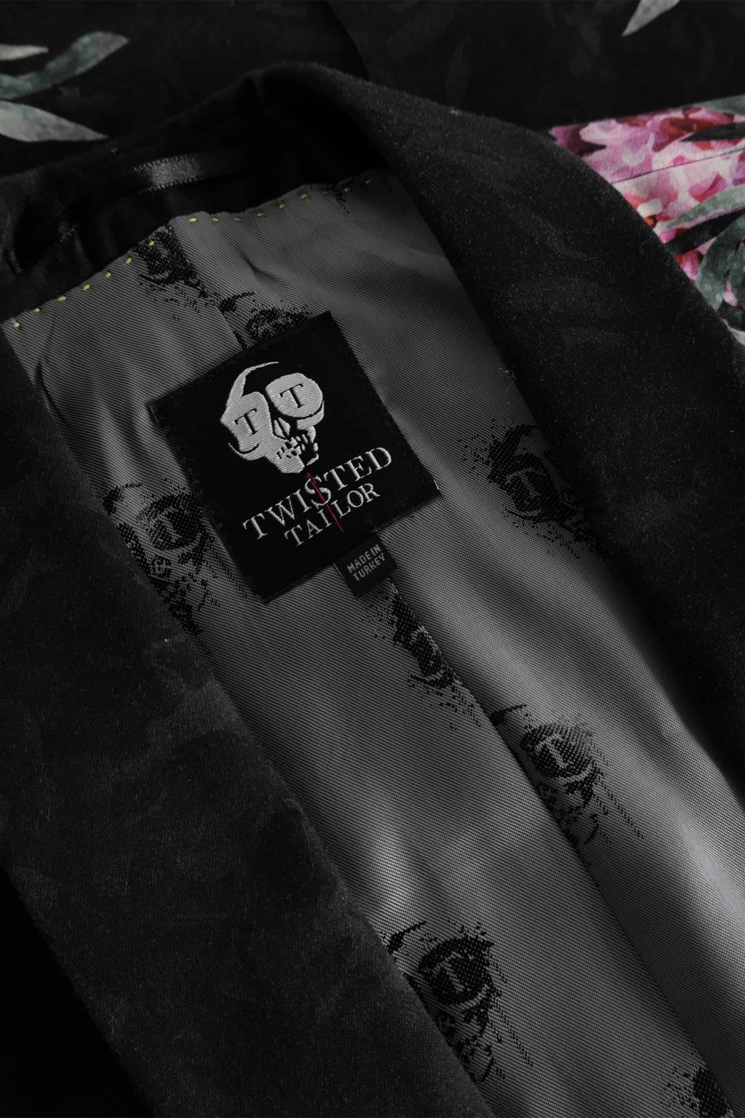 Floral Embroidery Suit Jacket – Copping Zone