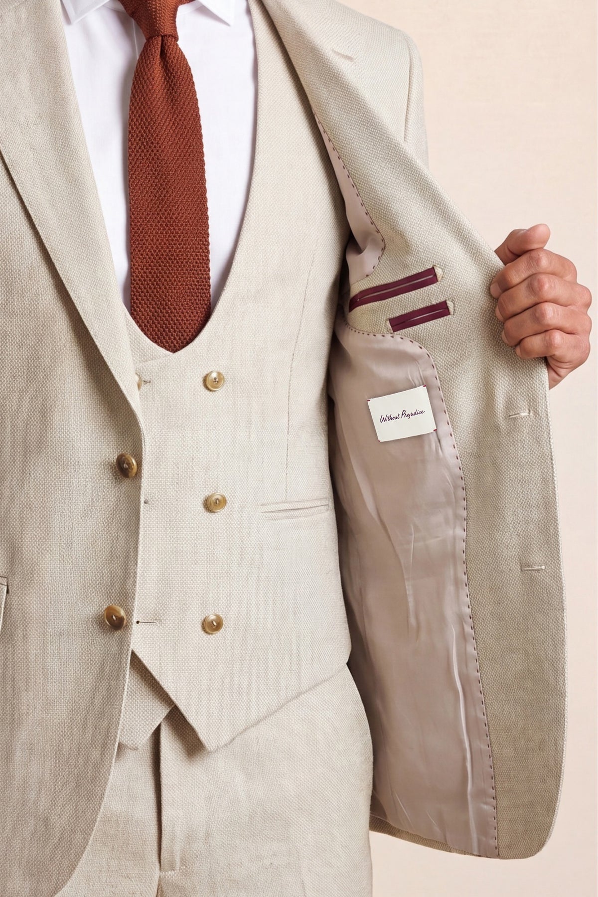 Archer Slim Fit Brown Suit Jacket