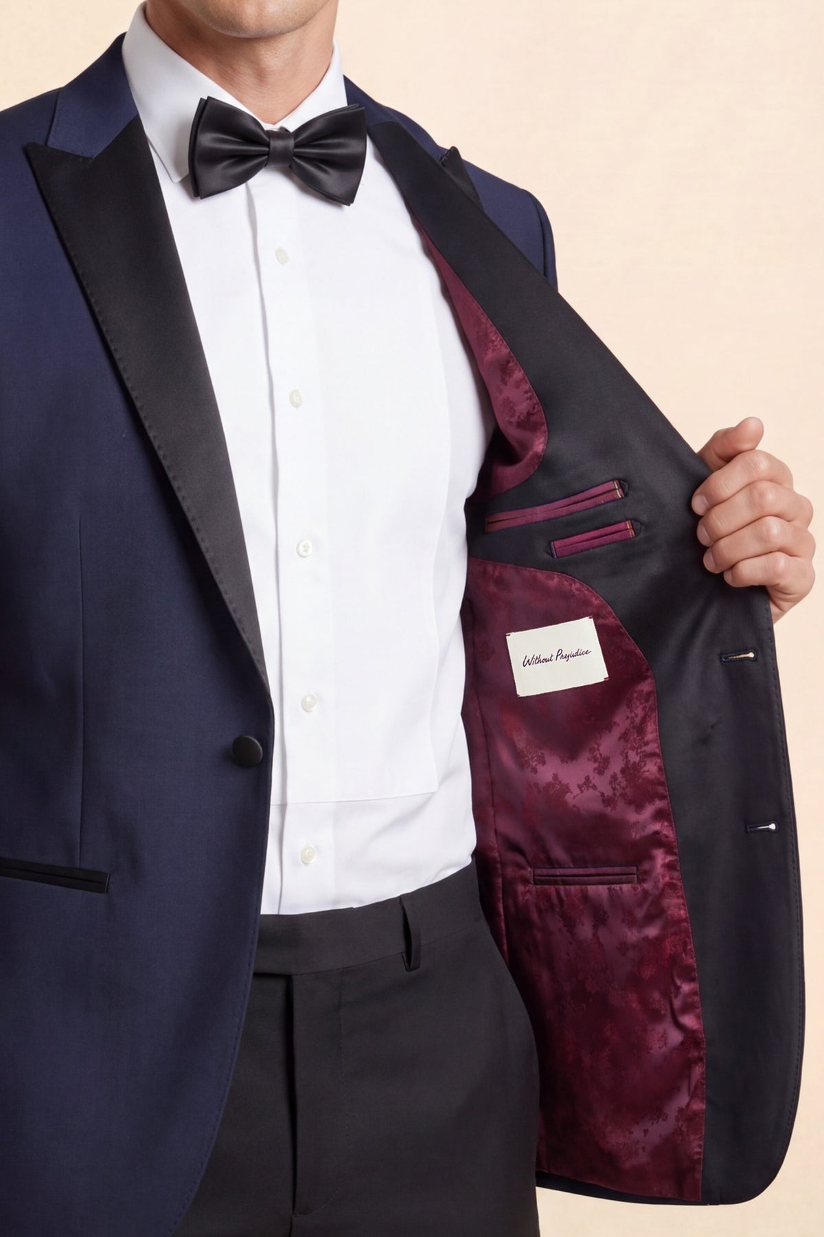 Palmer Slim Tux Jacket Navy
