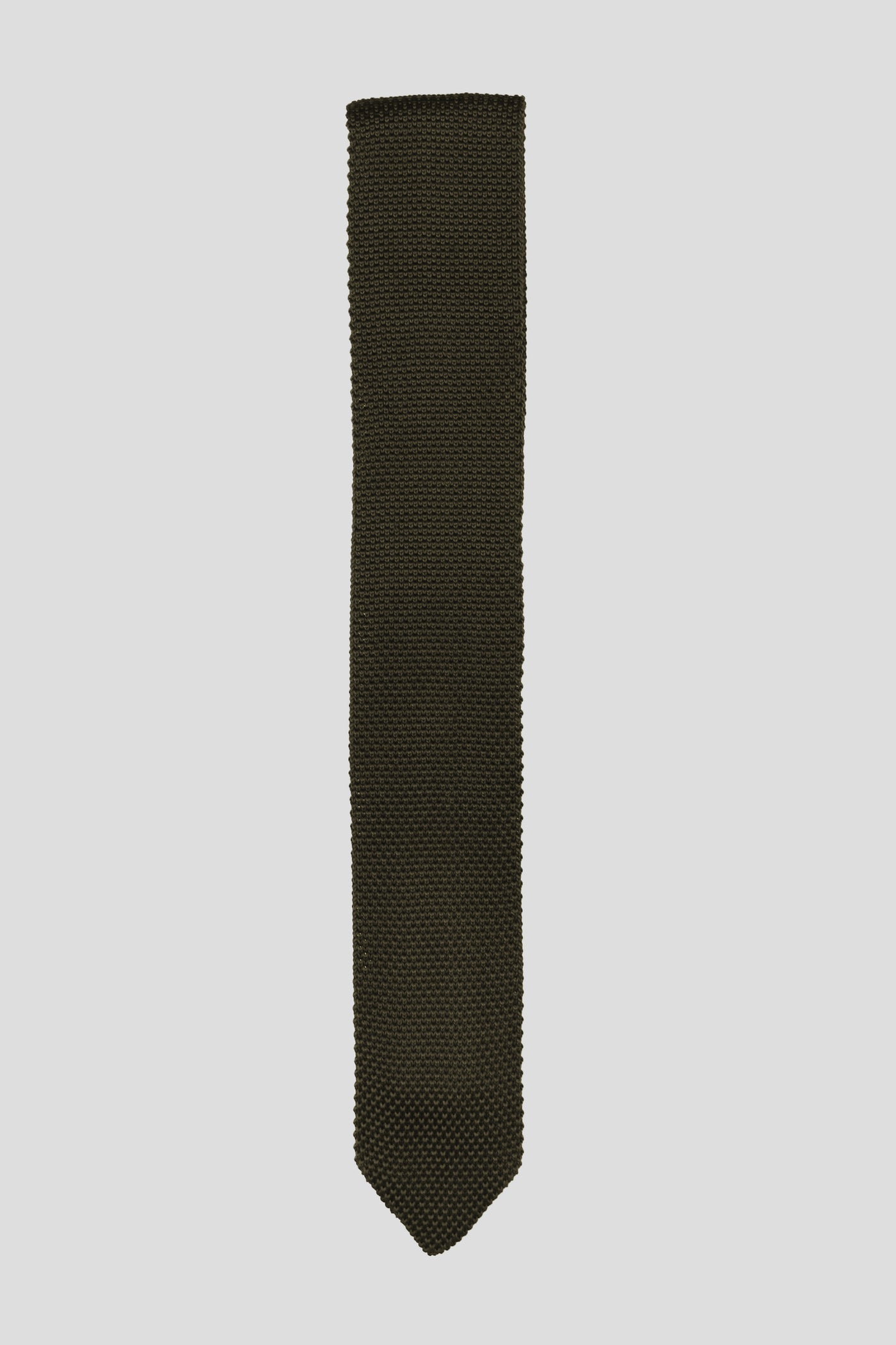 Bowie Knitted Tie Khaki