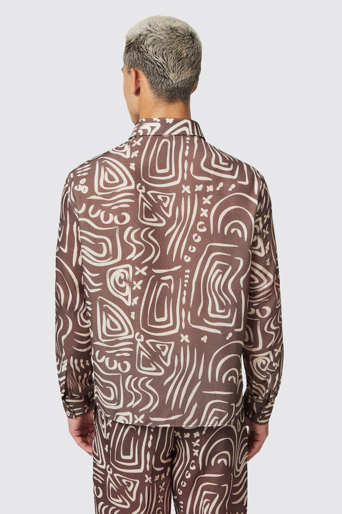 viggo-kessie-cream-abstract-print-shirt