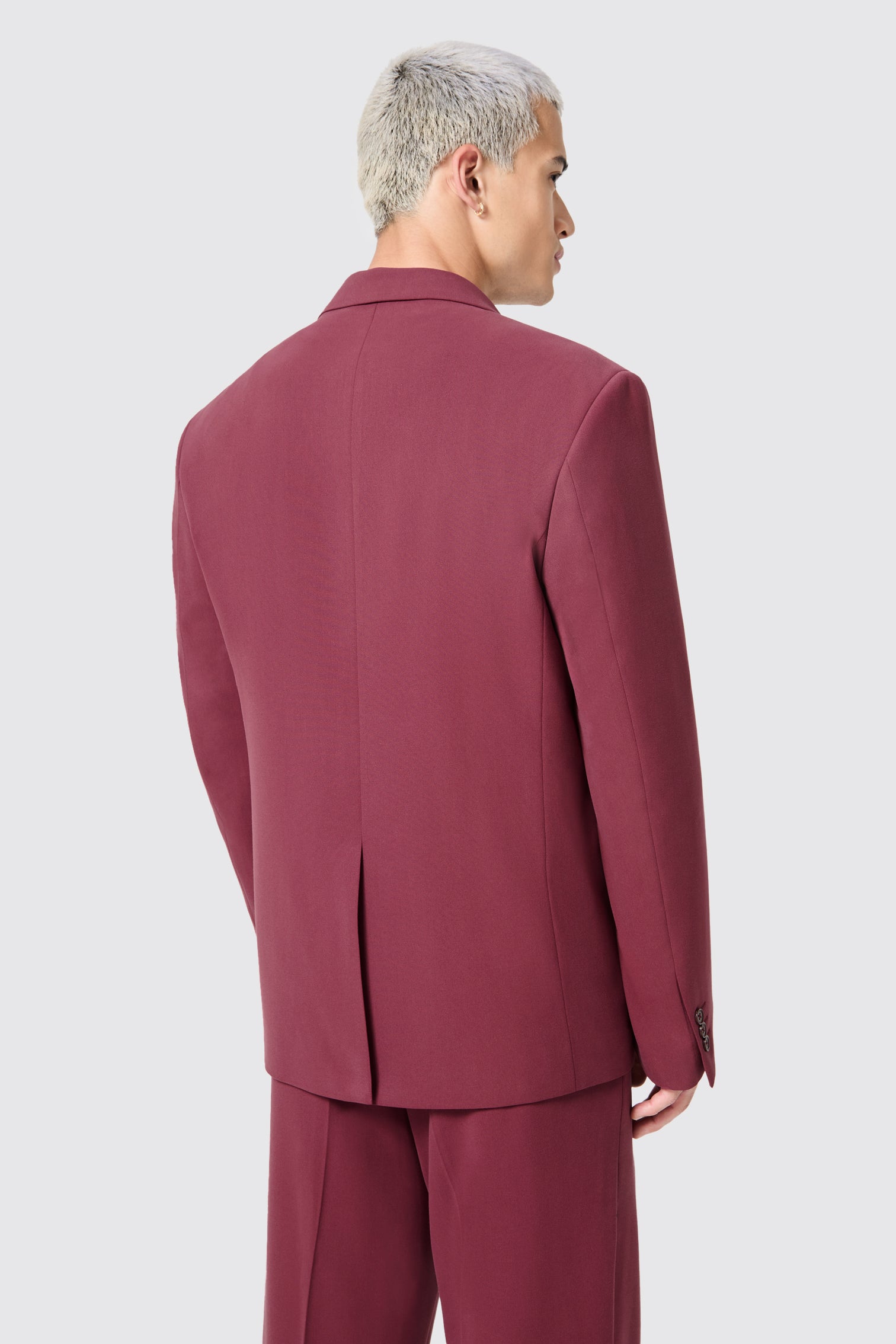 Lavoir oversized burgundy jacket - Twisted Tailor Lavoir oversized burgundy jacket - Twisted Tailor