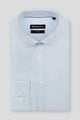 Maygrove Slim Blue Twill Cotton Shirt
