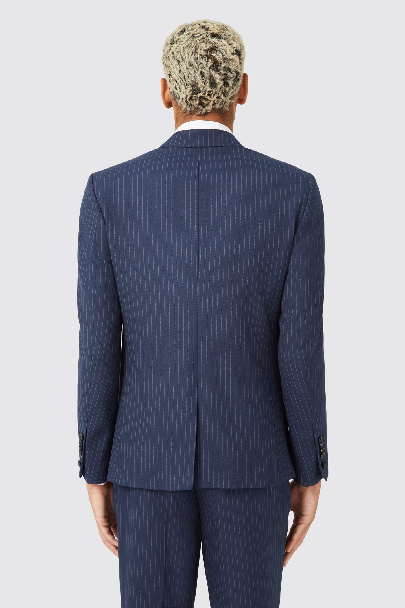 Milltown Slim Fit Double Breasted Navy Jacket TT x AM - ARCHIVE