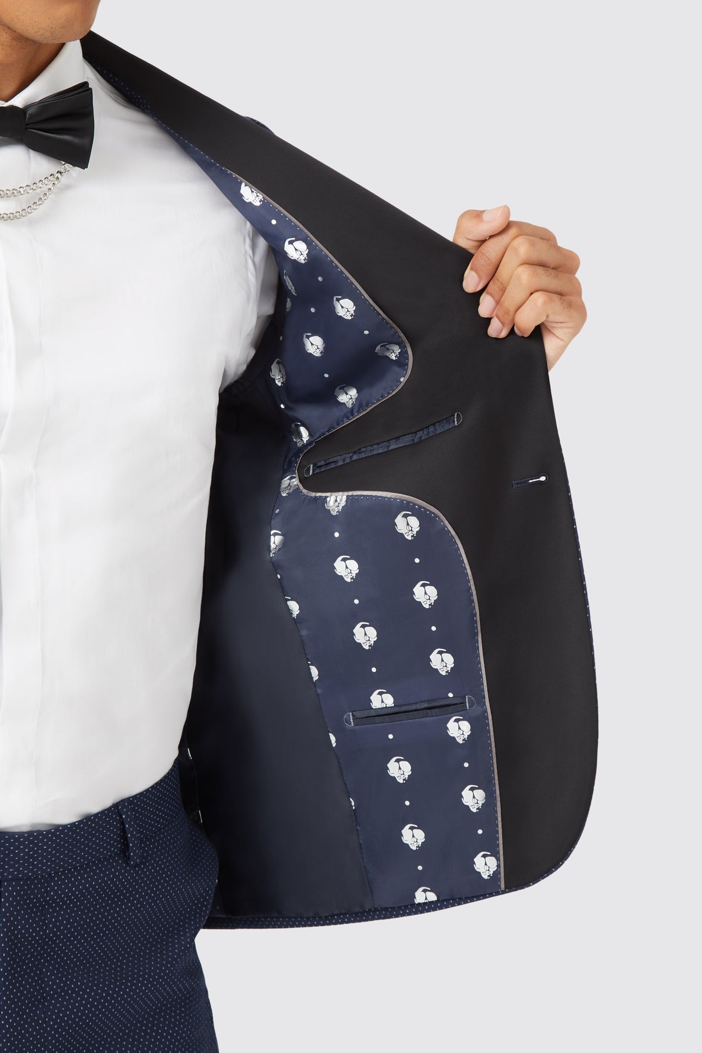 Neale Navy Jacquard Jacket TT x AM - ARCHIVE