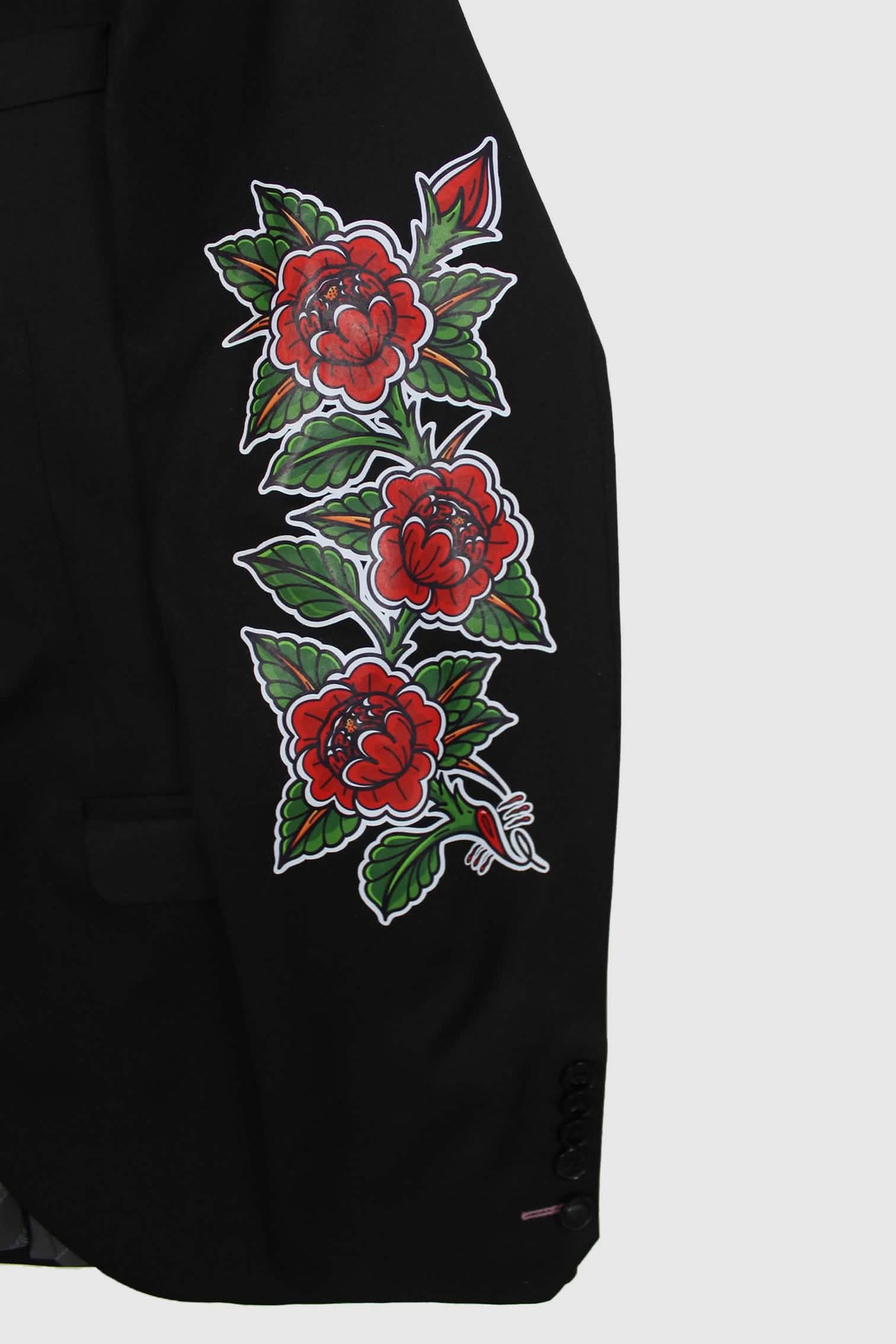 Disaster Skinny Fit Black Jacket