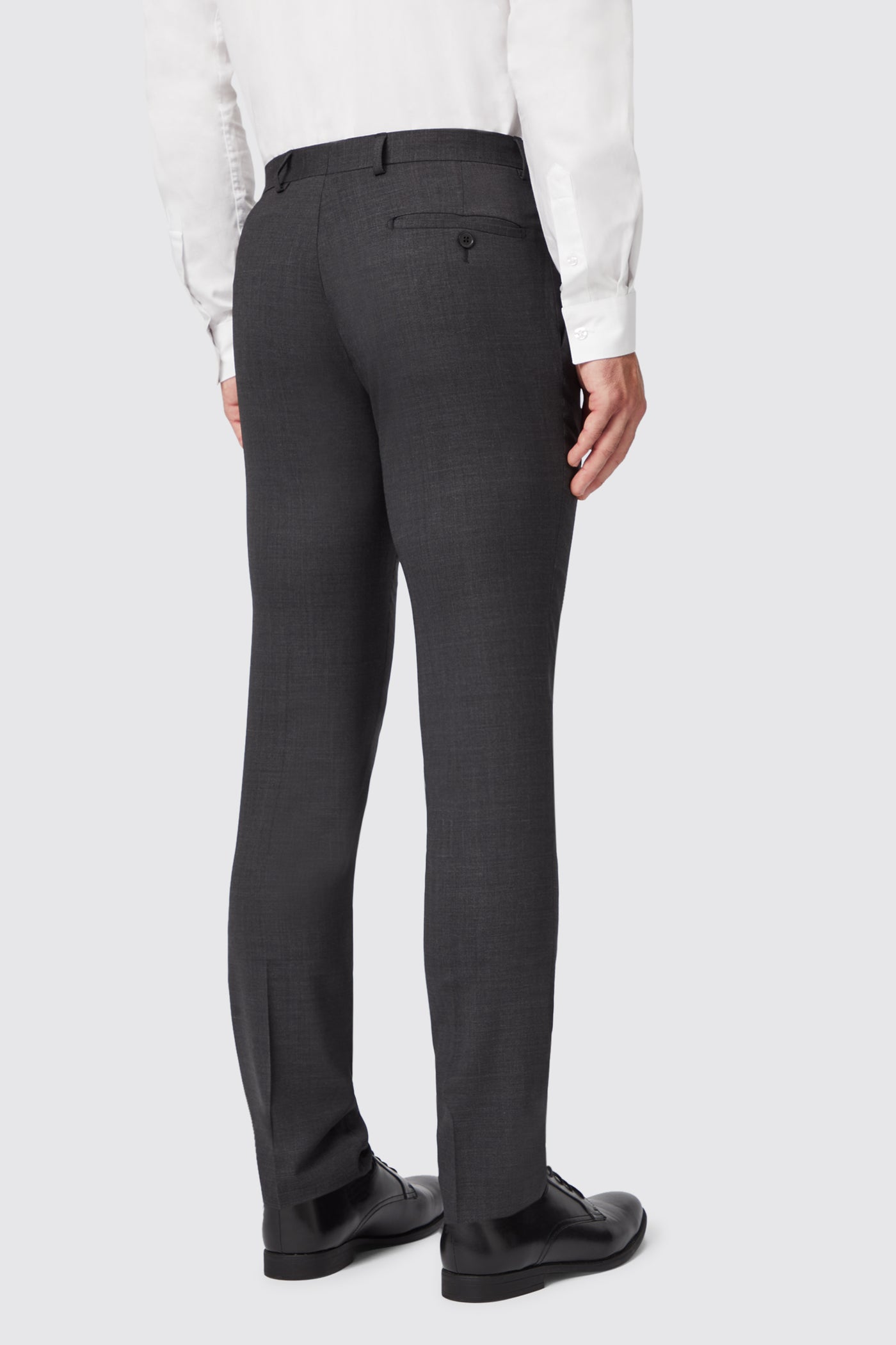 Priory Skinny Fit Suit Charcoal Trouser - ARCHIVE