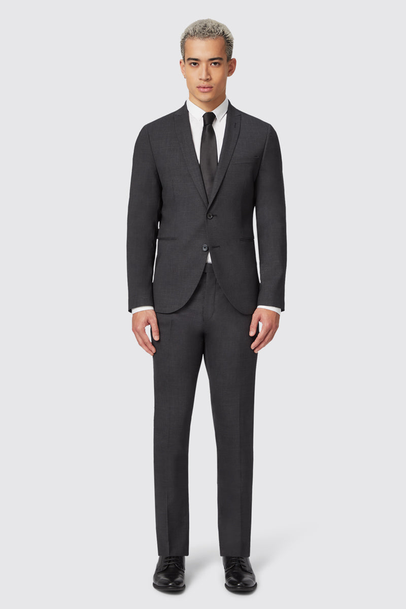 Priory Skinny Fit Suit Charcoal Jacket - ARCHIVE