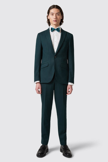 sullivan-slim-fit-green-polka-dot-suit