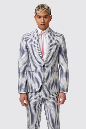 siorek-slim-fit-navy-jacquard-jacket