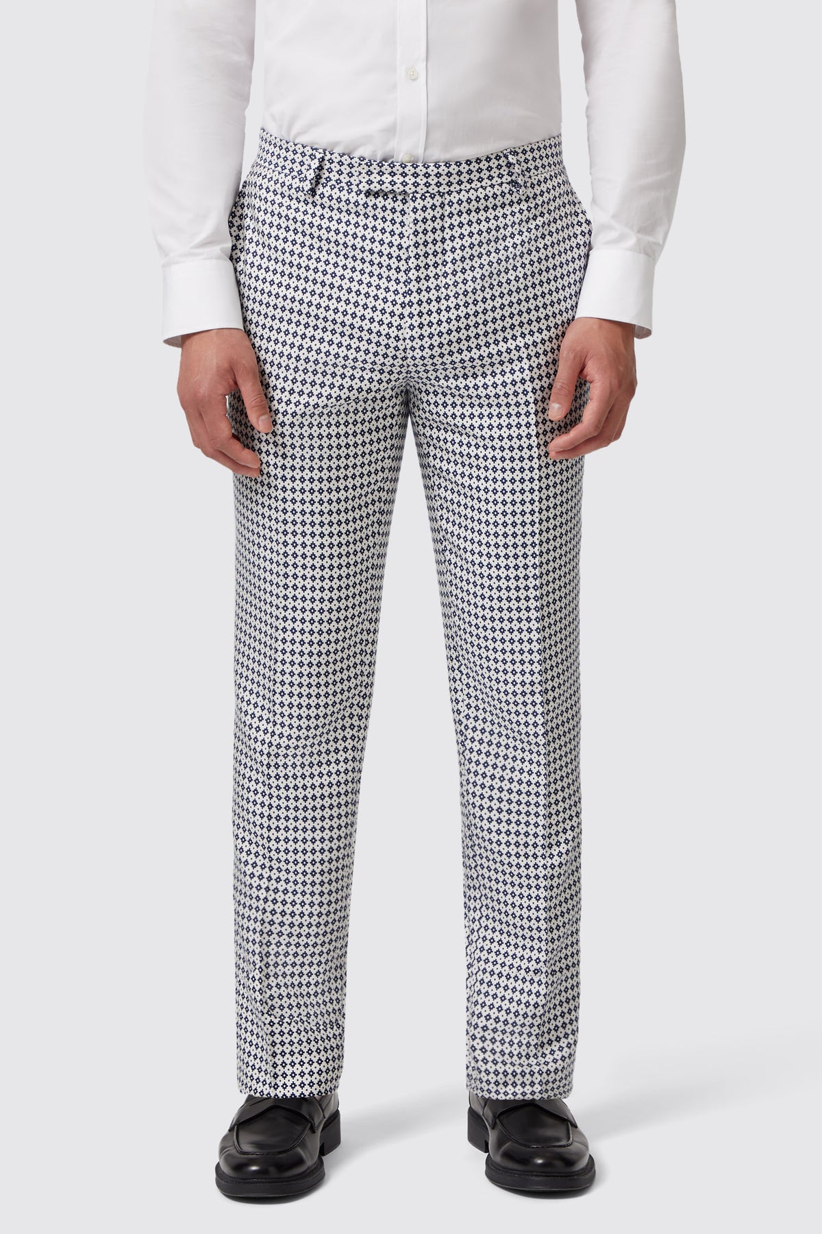 siorek-slim-fit-navy-jacquard-trousers