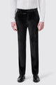 Sylvester Slim Fit Black Velvet Tux Trousers