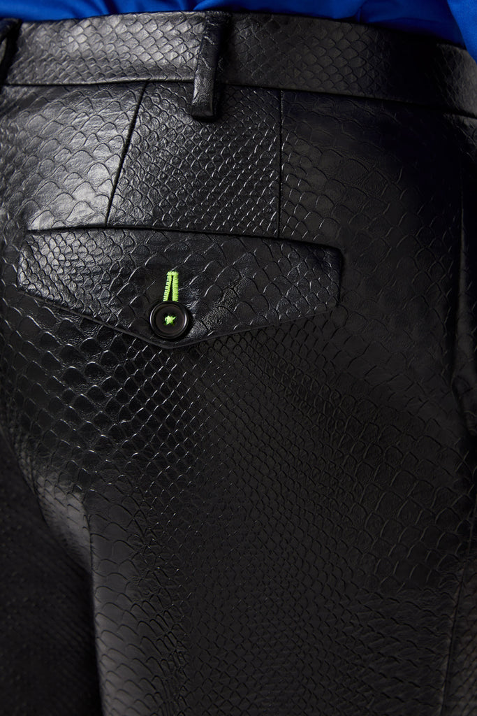 trinity-slim-fit-faux-leather-snakeskin-trousers