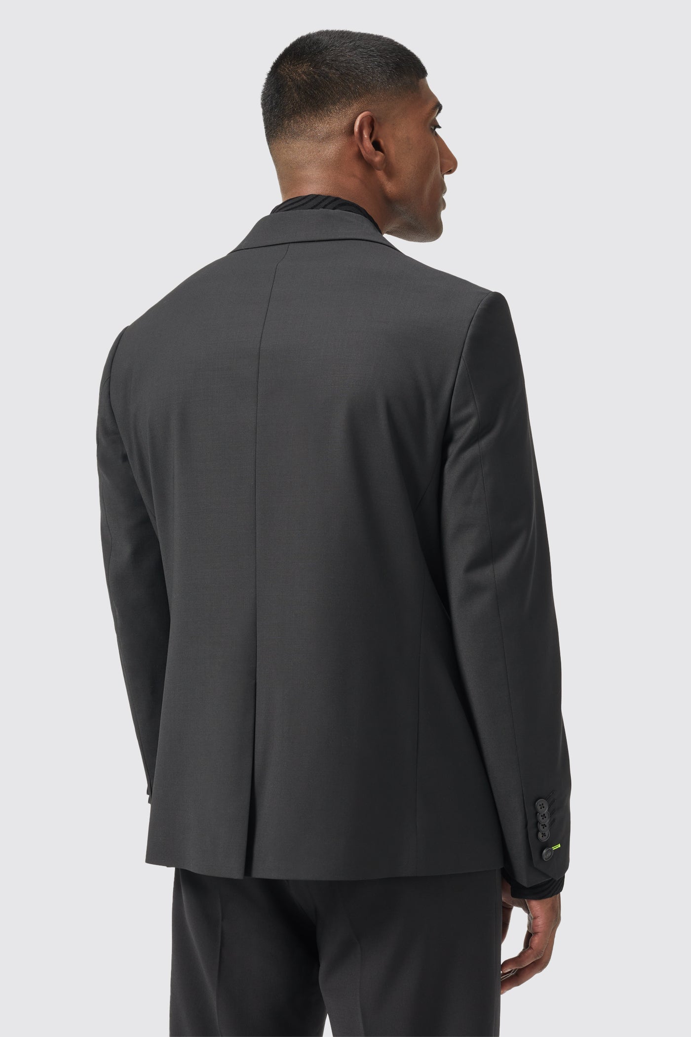 Buscot Slim Fit Black Jacket - ARCHIVE