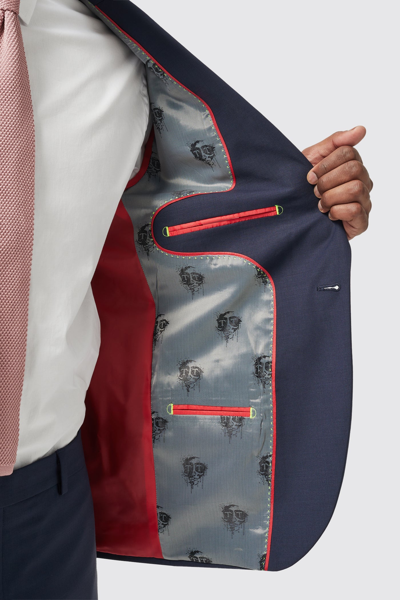 Buscot Slim Fit Navy Jacket - ARCHIVE