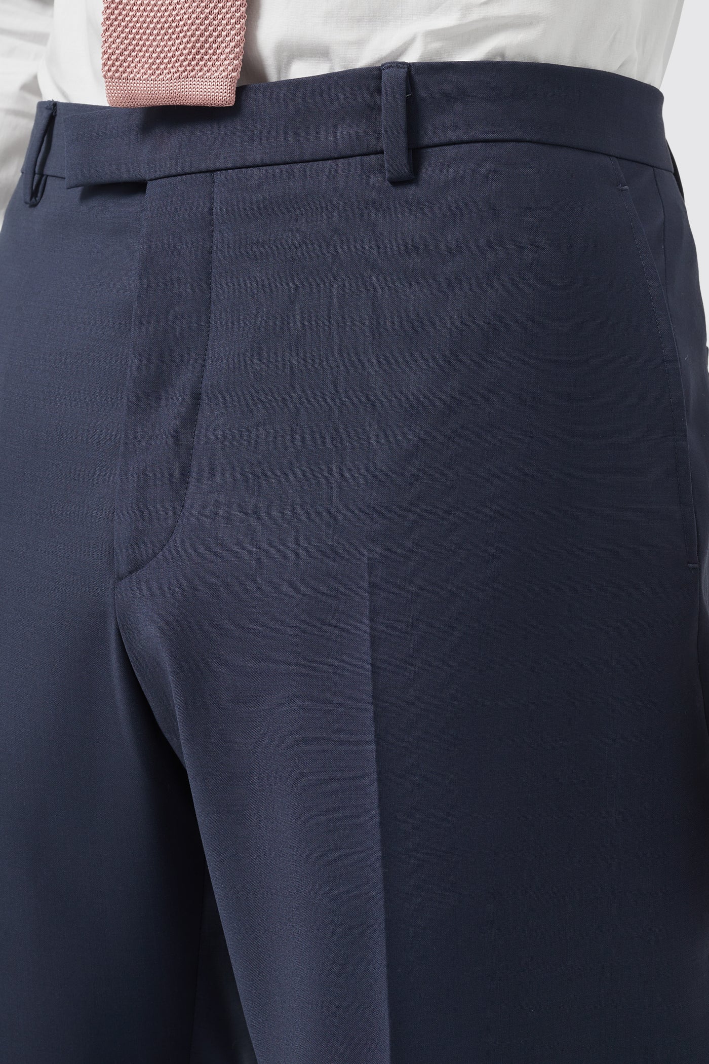Buscot Slim Fit Navy Trousers - ARCHIVE