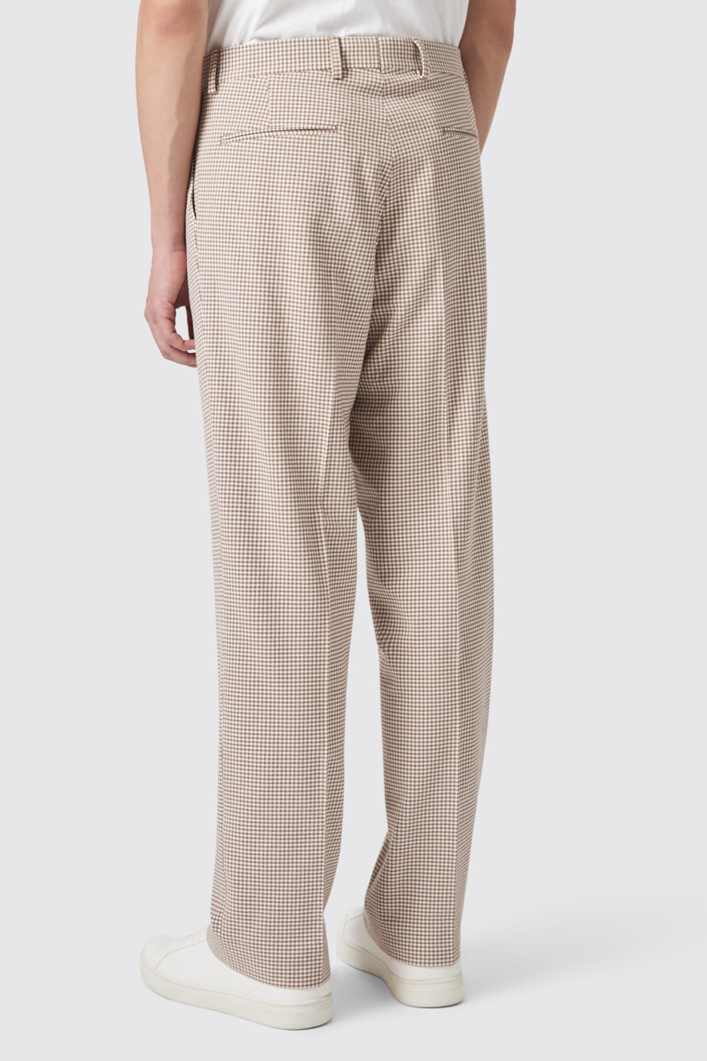 Maldini Oversized Brown Check Suit