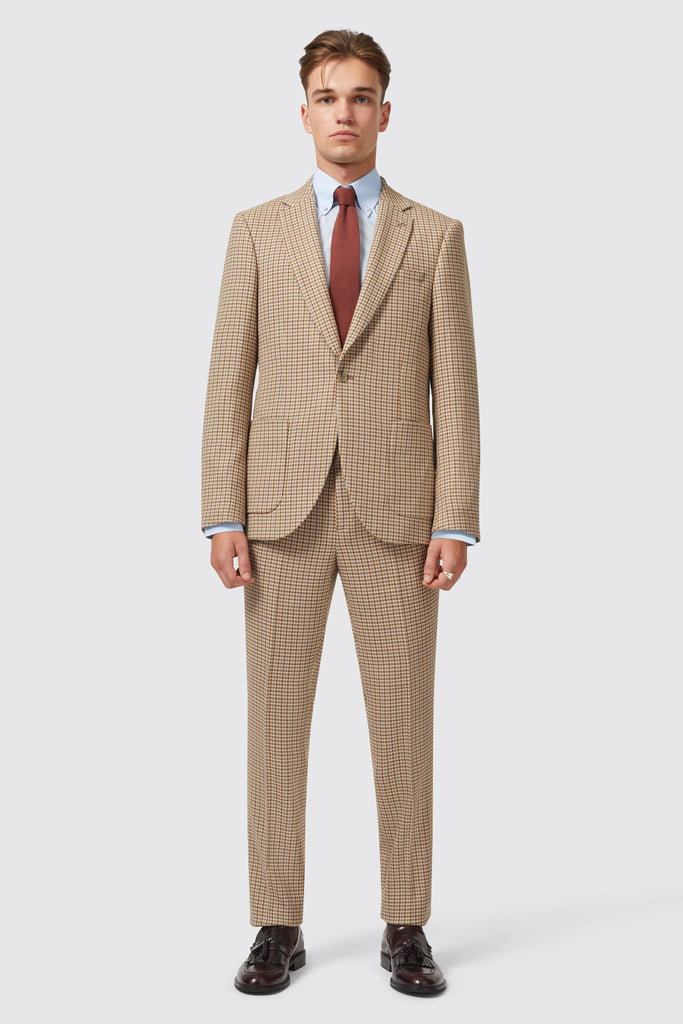 vaughan-slim-fit-brown-wool-check-suit