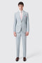 Archer Slim Fit Blue Tweed Blend Suit
