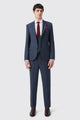 Archer Slim Fit Navy Tweed Blend Suit