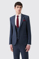 Archer Slim Fit Navy Tweed Suit Jacket