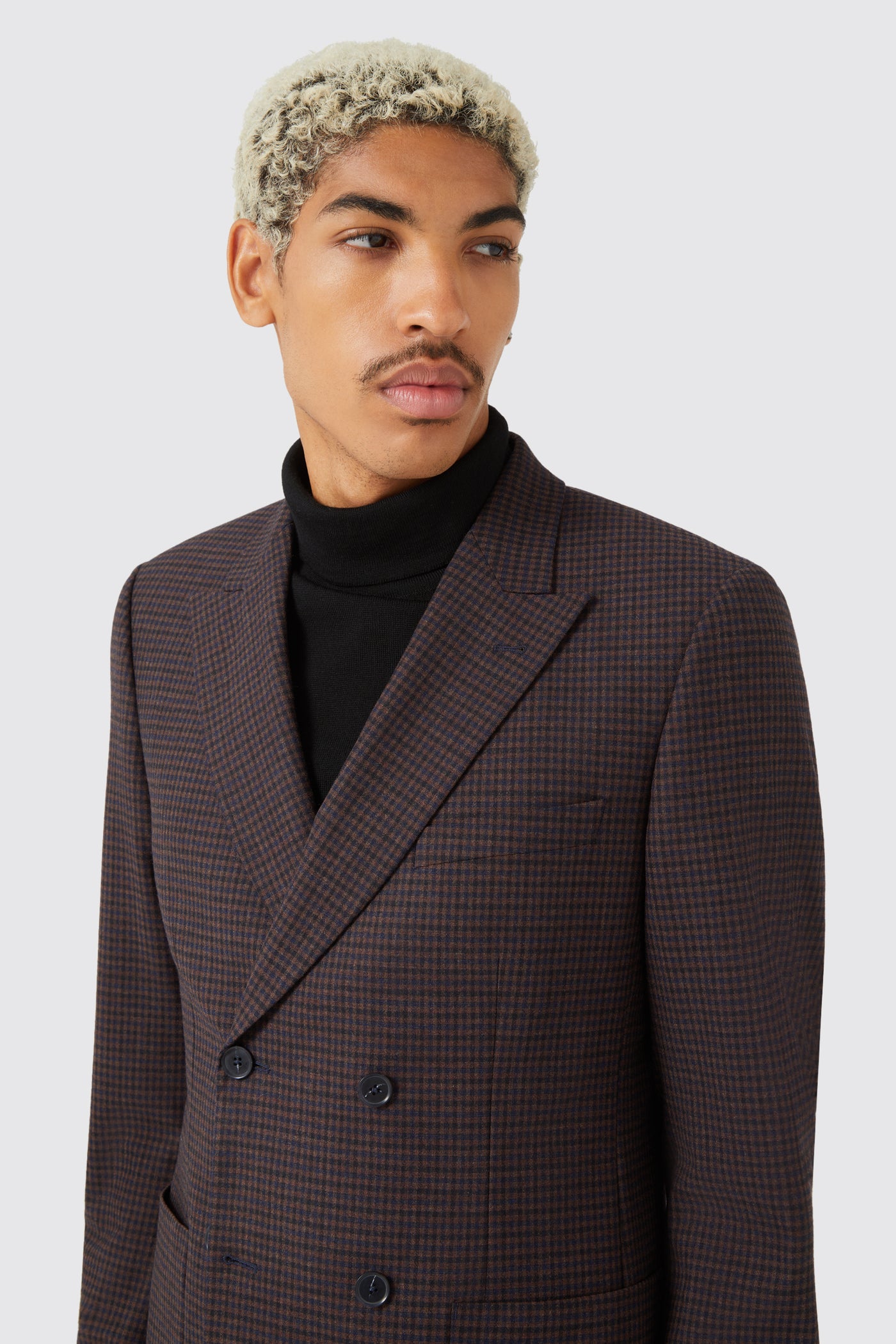 Torbay Slim Fit Burgundy Check Jacket - ARCHIVE