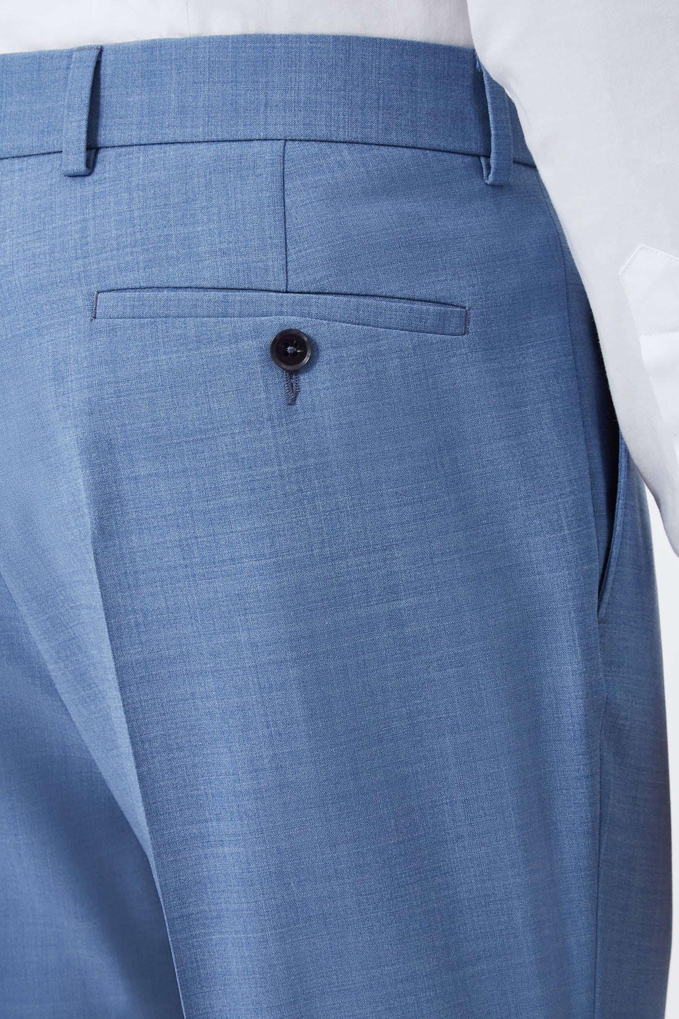 Kilburn Slim Fit Blue Suit Trousers