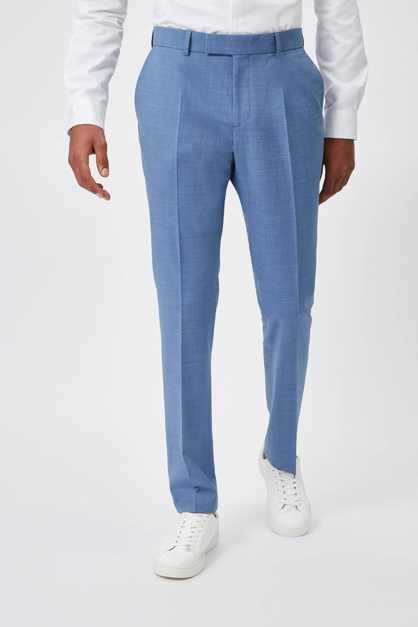 Kilburn Slim Fit Blue Suit Trousers