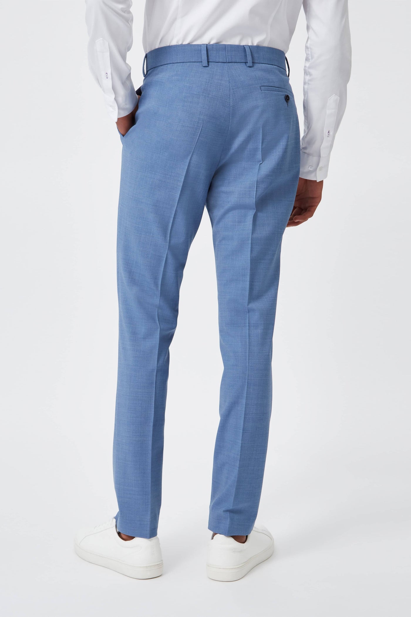 Kilburn Slim Fit Blue Suit Trousers