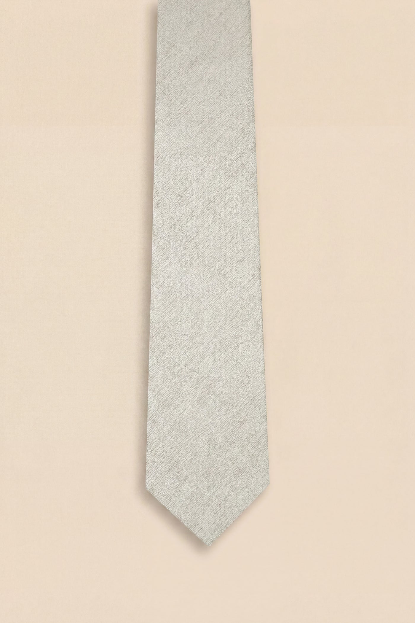 Allegra Silk Texture Champagne Tie