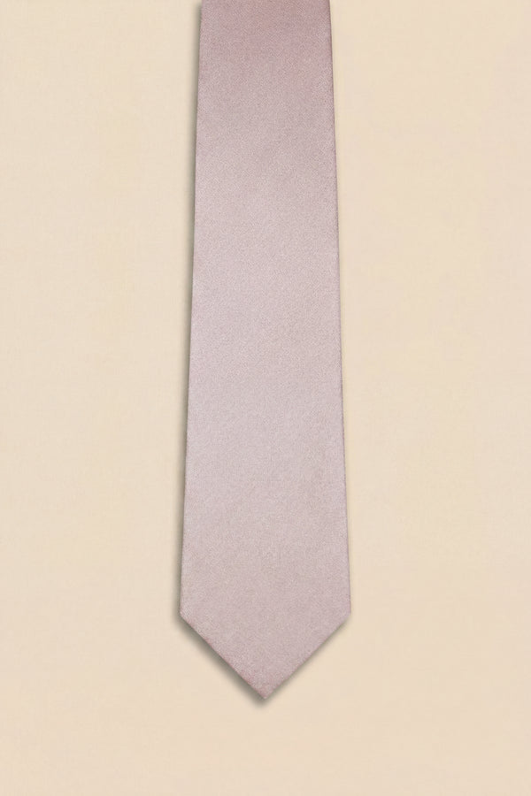 Allegra Silk Texture Pink Tie