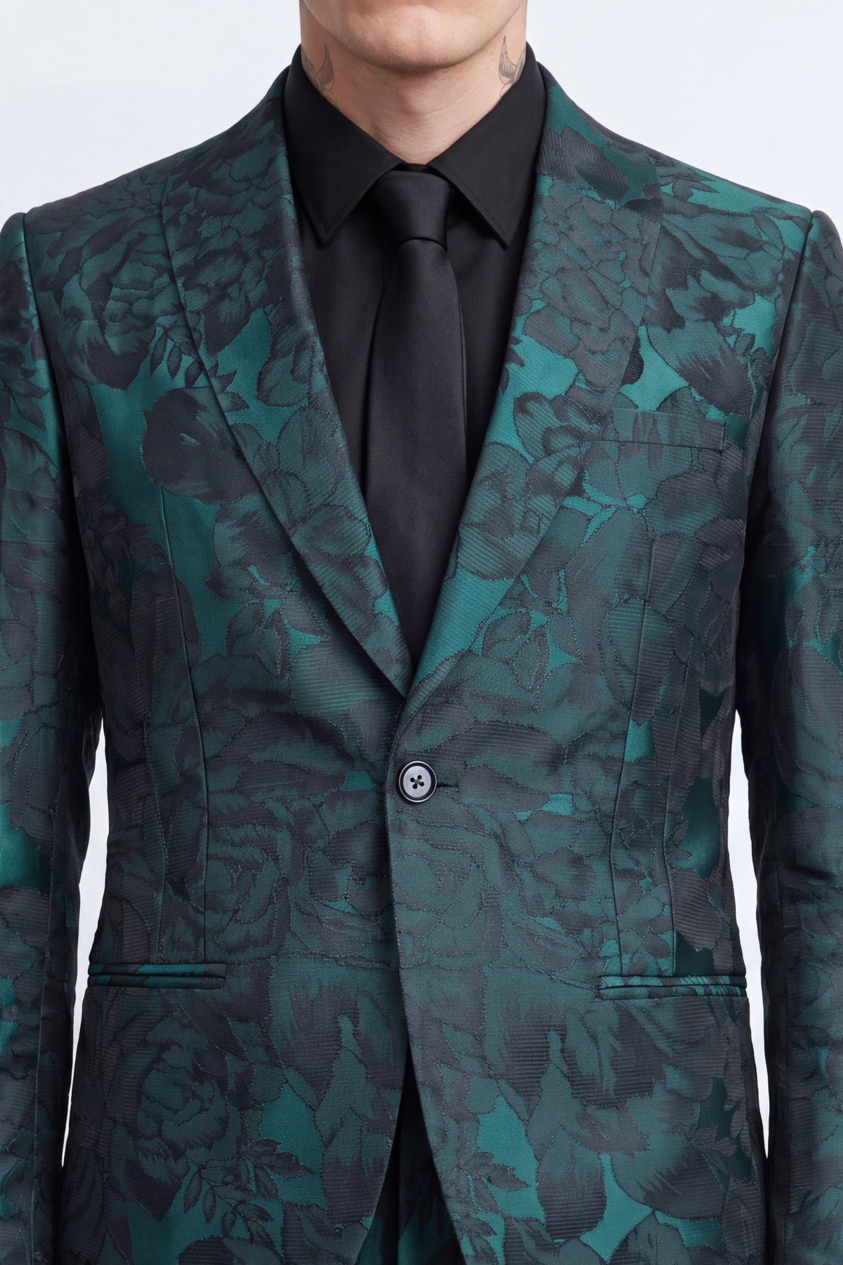 Gilmour Slim Fit Green Suit