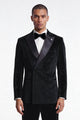 Stallone Slim Fit Double Breasted Tux Jacket
