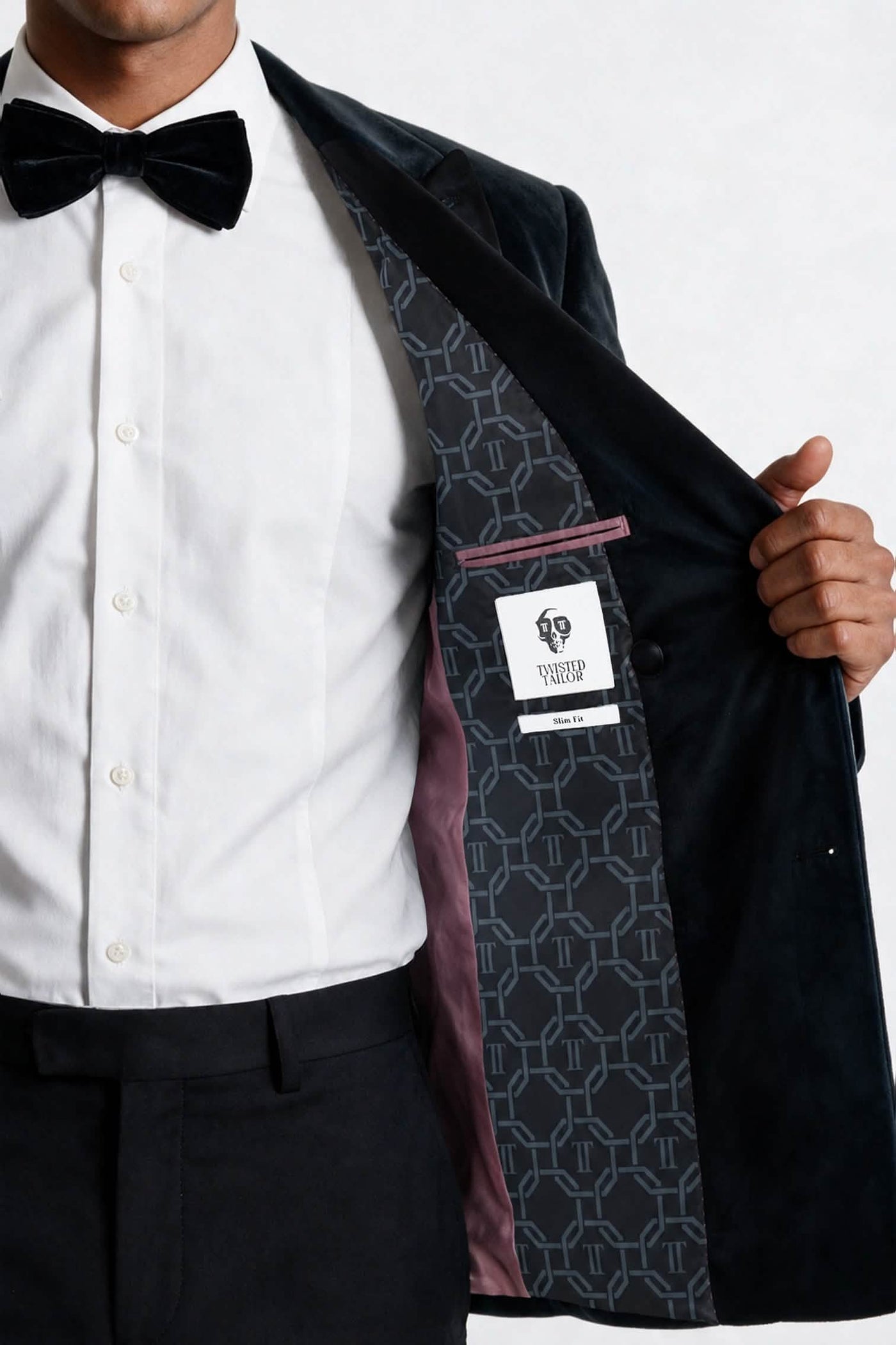 Stallone Slim Fit Double Breasted Tuxedo