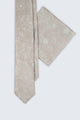 Jasper Floral Tie and Champagne Hank