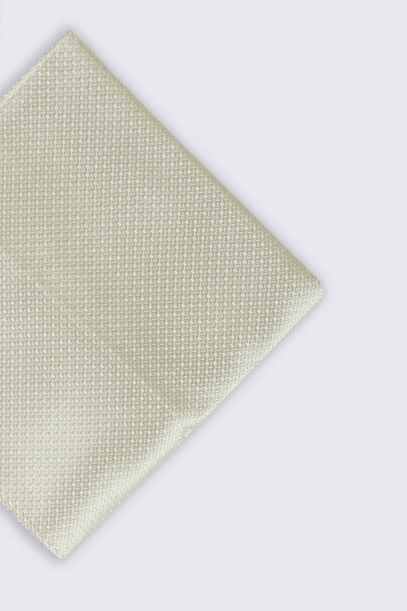 Miles Texture Tie Ecru and Champagne Hank
