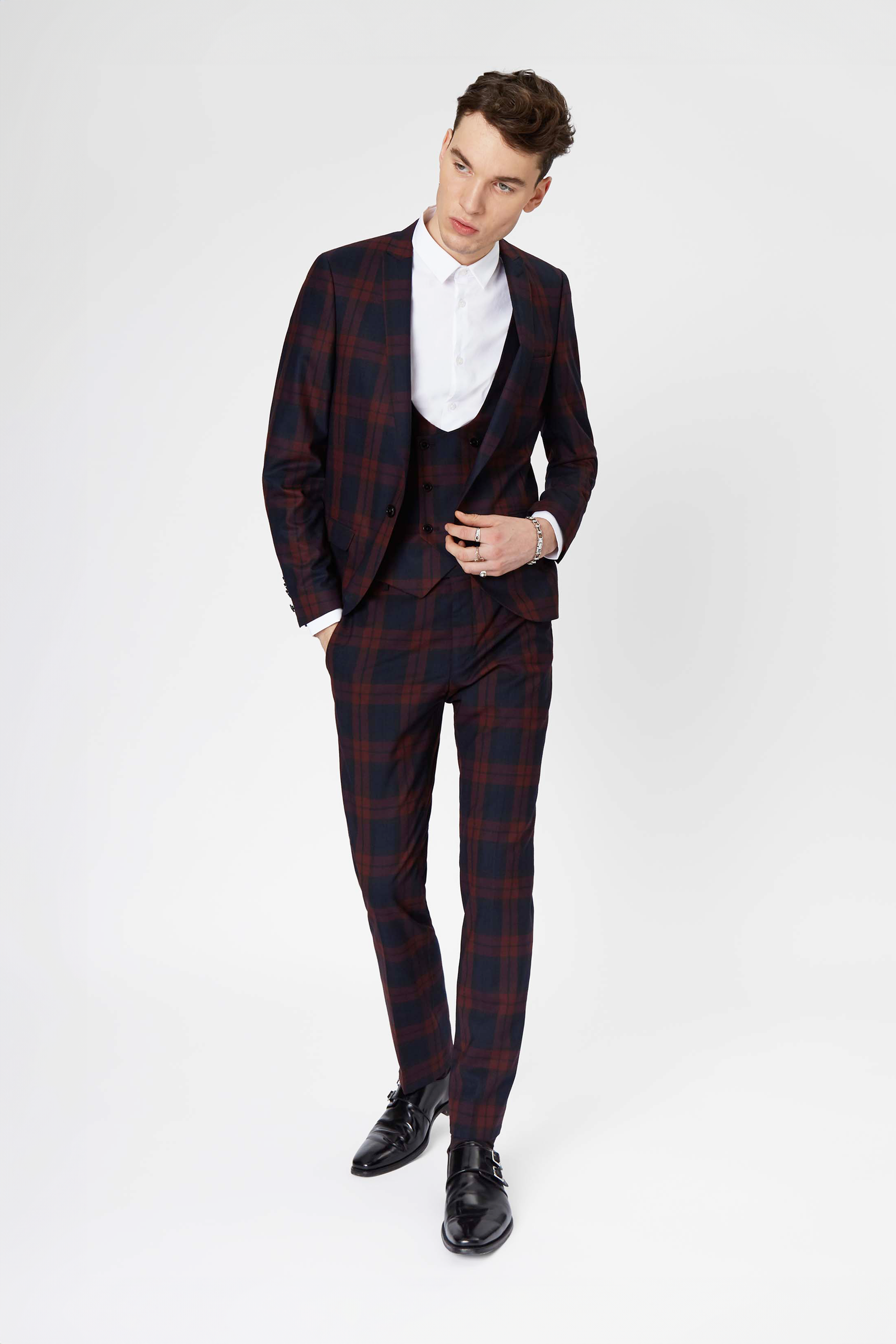 Men s Tartan Suits Checkered Suits Twisted Tailor