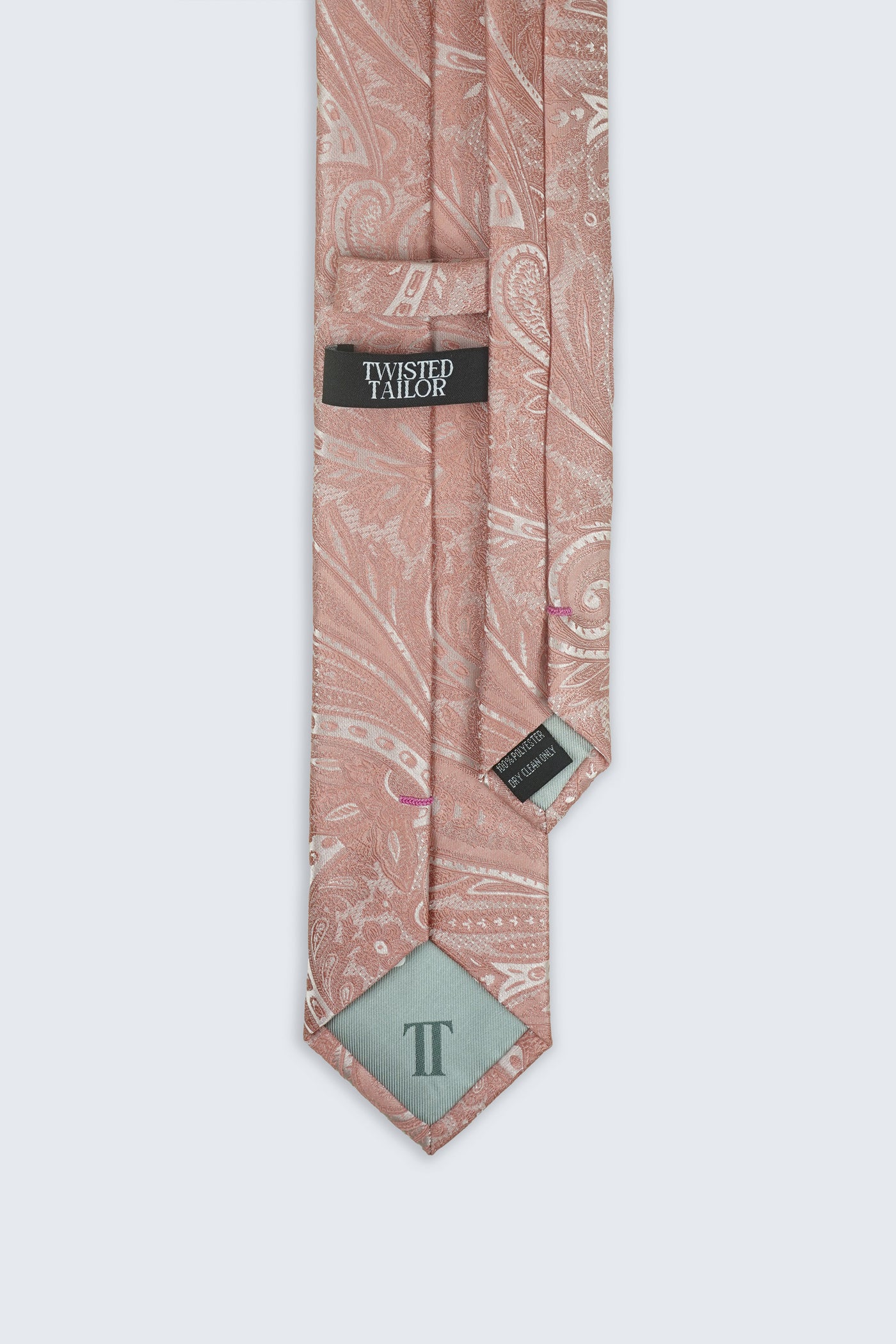Shriever Paisley Pink Tie Set