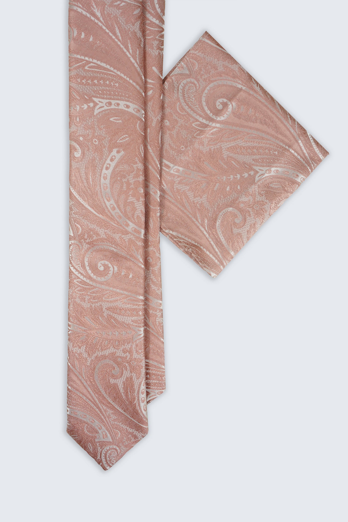Shriever Paisley Pink Tie Set