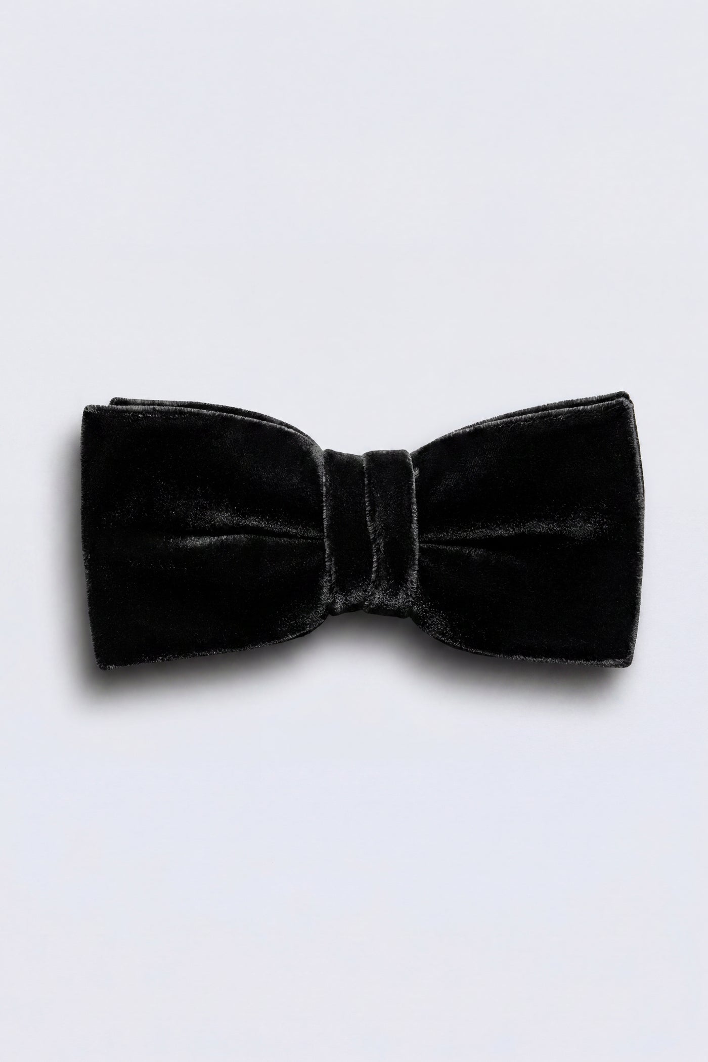 Shirai Velvet Black Bow Tie