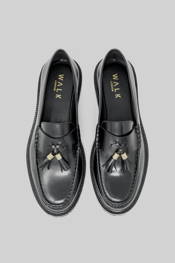 walk-london-campus-tassel-loafer-black