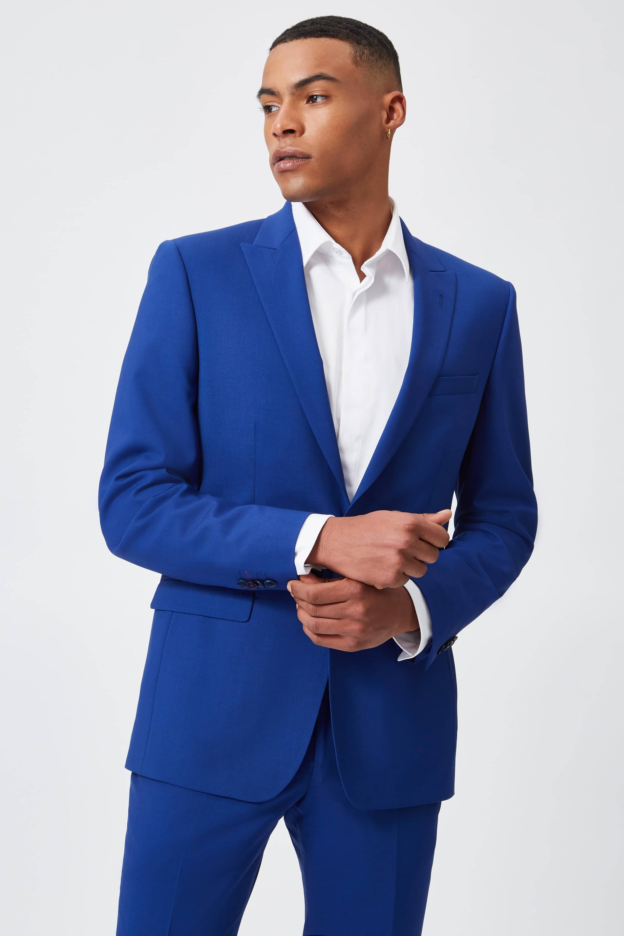 Bright blue jacket 2025