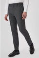 Uptown Slim Fit Grey Tweed Wool Trousers