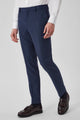 Uptown Slim Fit Navy Wool Trousers