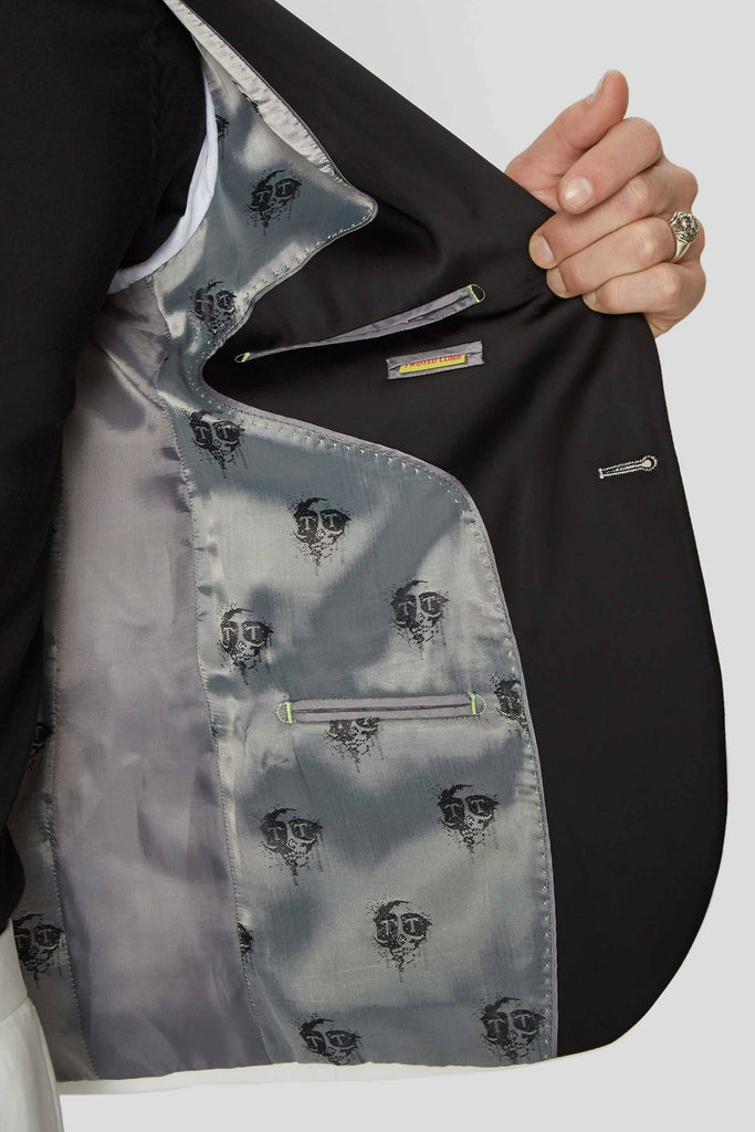 Twisted Tailor Brondesbury Skinny Fit White Tuxedo Jacket