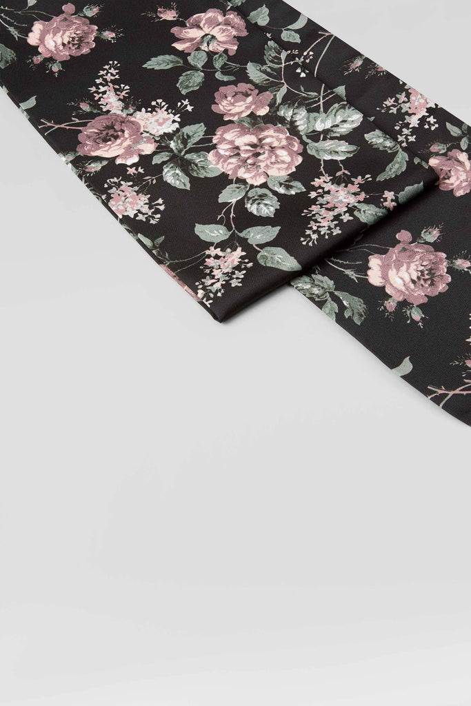 Twisted Tailor Deadset Dress Scarf with Floral Print