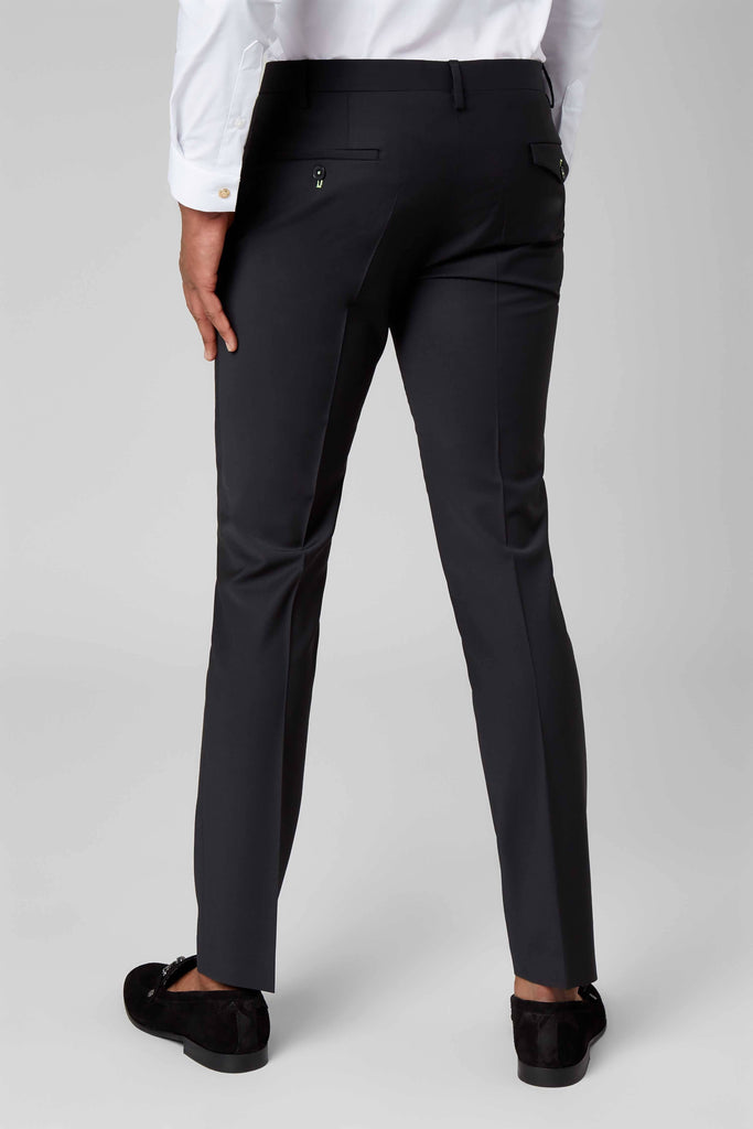 Twisted Tailor Ellroy Skinny Fit Black Suit